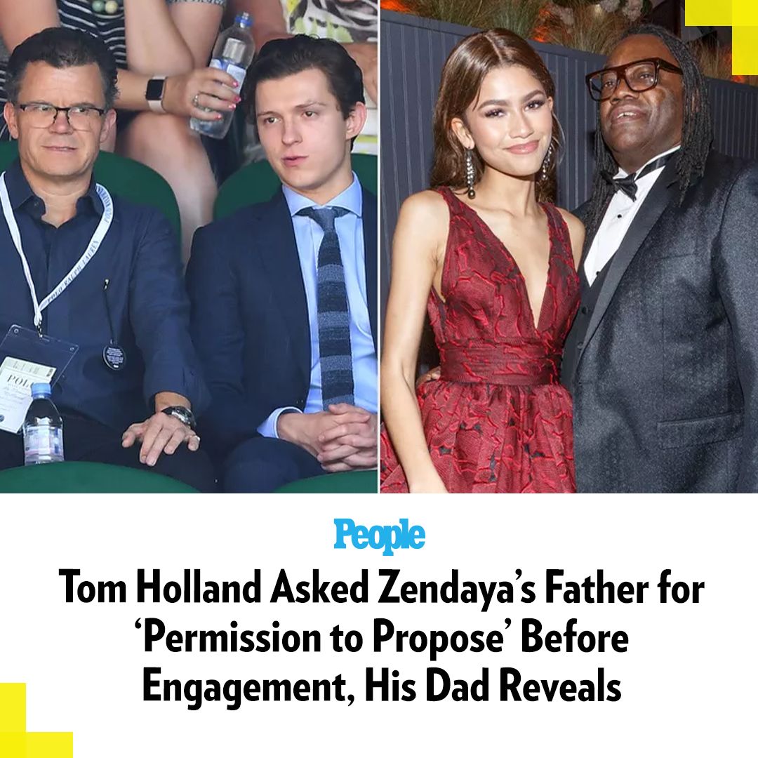 People - 🔗: bit.ly/4gONPRX Tom Holland's father Dominic...