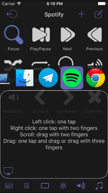 FullControl iPhone App