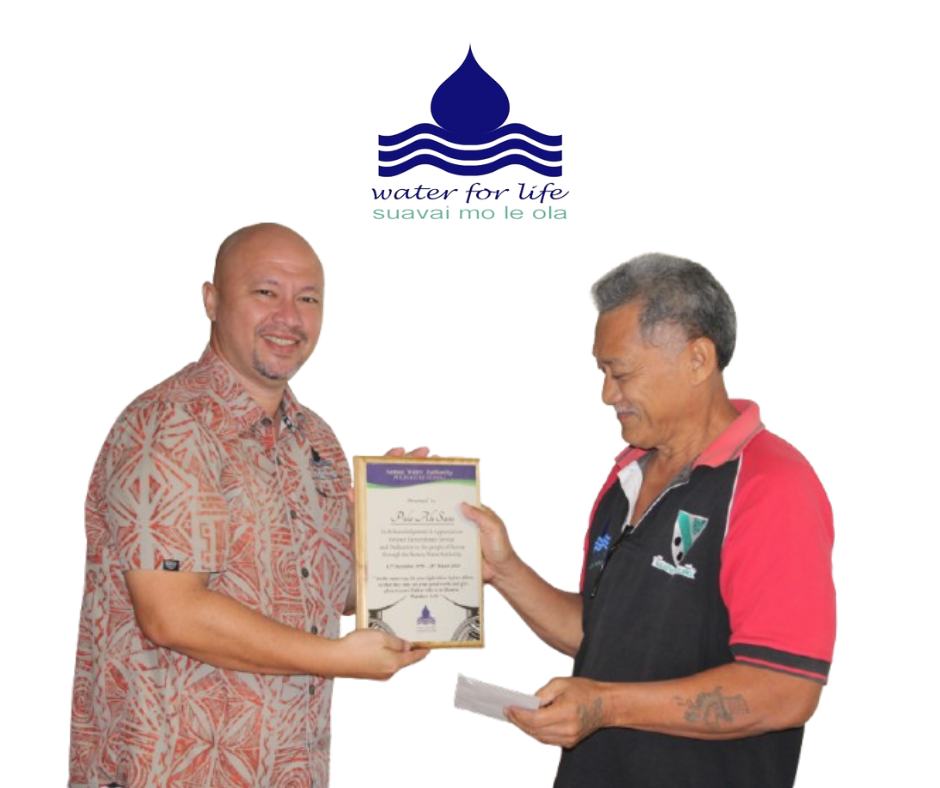 Samoa - Farewell & Best Wishes to Pule Ah Sam! The Samoa Water ...