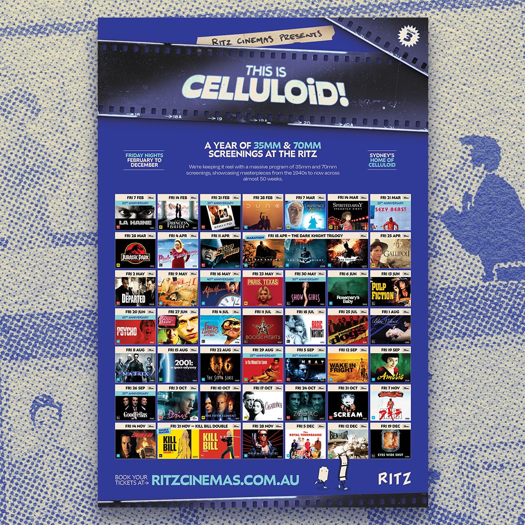 Ritz Cinemas - THIS IS CELLULOID is back for 2025! 🎞️... | Facebook