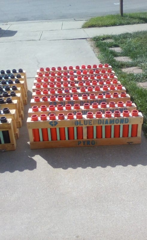 Blue Diamond Pyro rack builders
