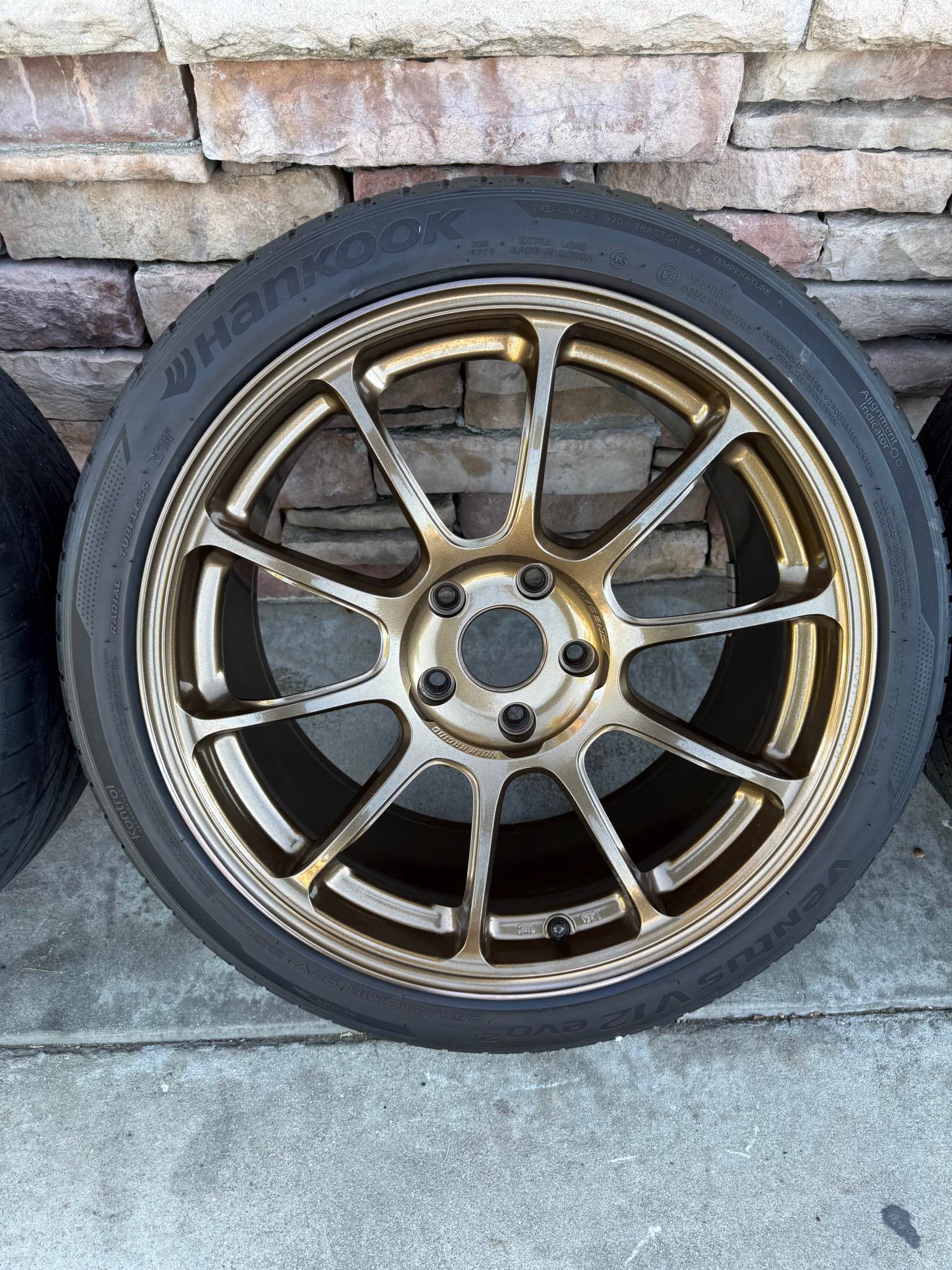 車 S2000専用サイズ ボルクレーシング RE30 17インチ 9J +63