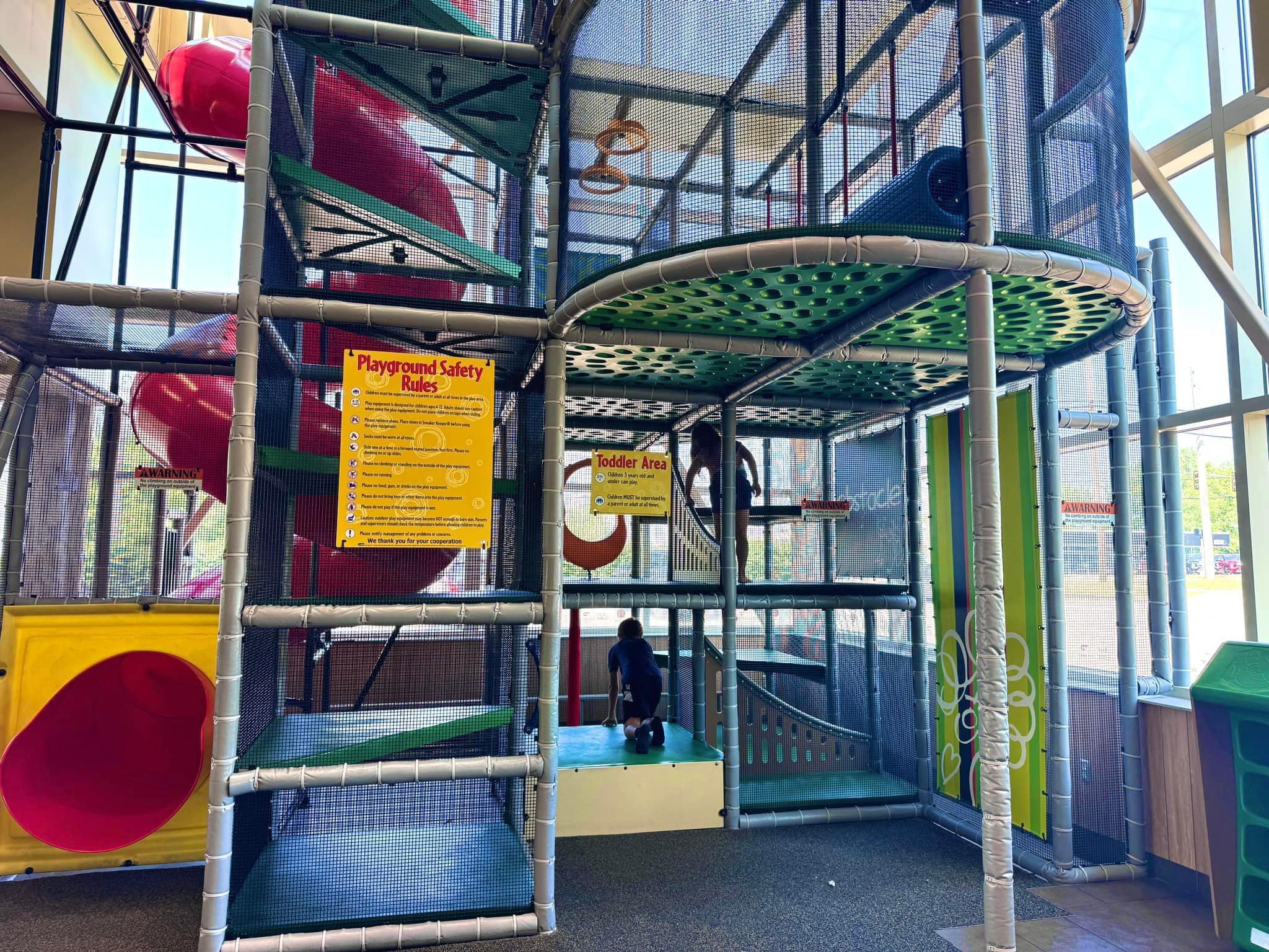 Sharp corners in Northeast Ohio McDonald's Playlands
