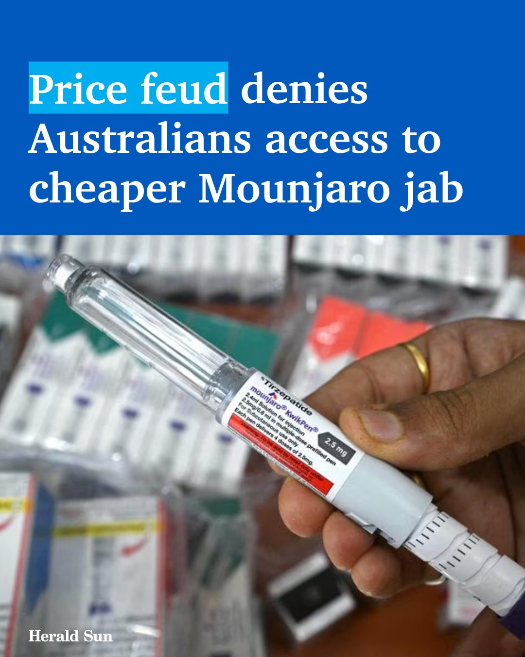 Mounjaro will not be listed on the PBS for type 2 diabetes, despite a recommendation from PBAC, after its manufacturer claimed the 'price conditions proposed by the Australian Government are unrealistic and