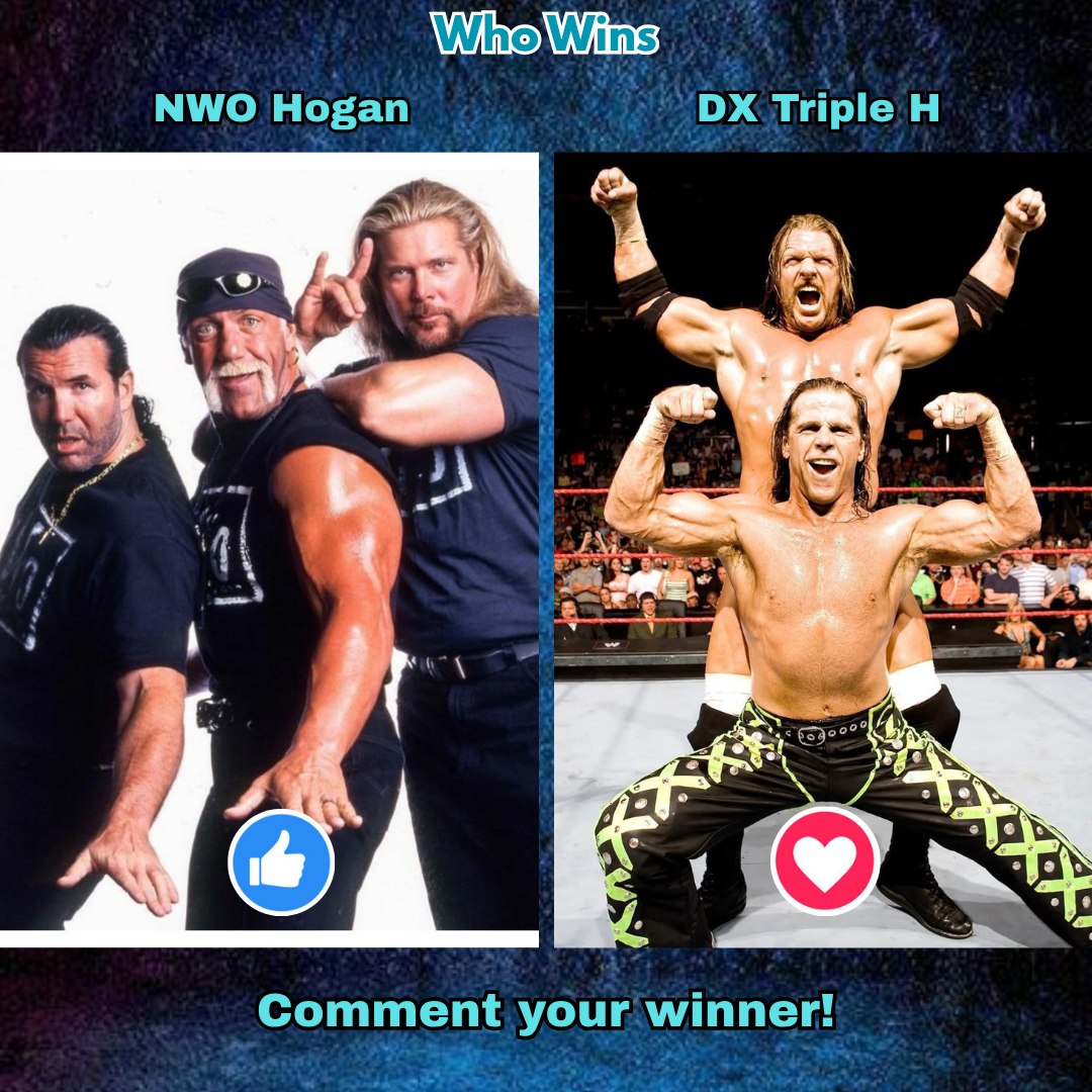 The Kliq (Triple H, Kevin Nash, Shawn Michaels, the late Scott