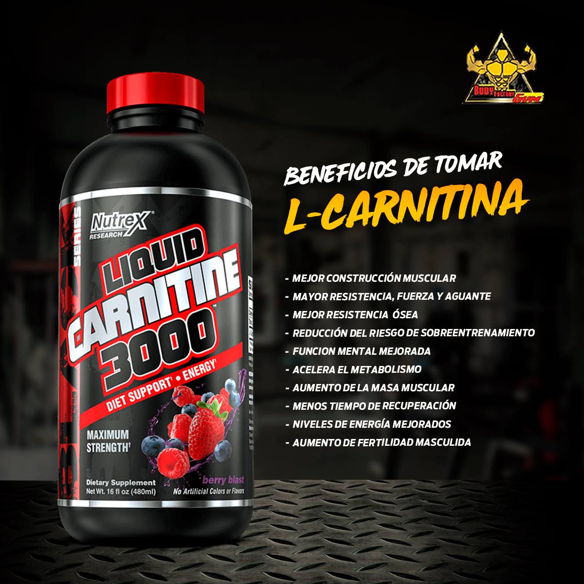 para que sirve l carnitine 3000 Body color_#FBF0C6 piR-31470 epigenetically suppresses the SIZE:1 GALLON The Blue Razz flavour