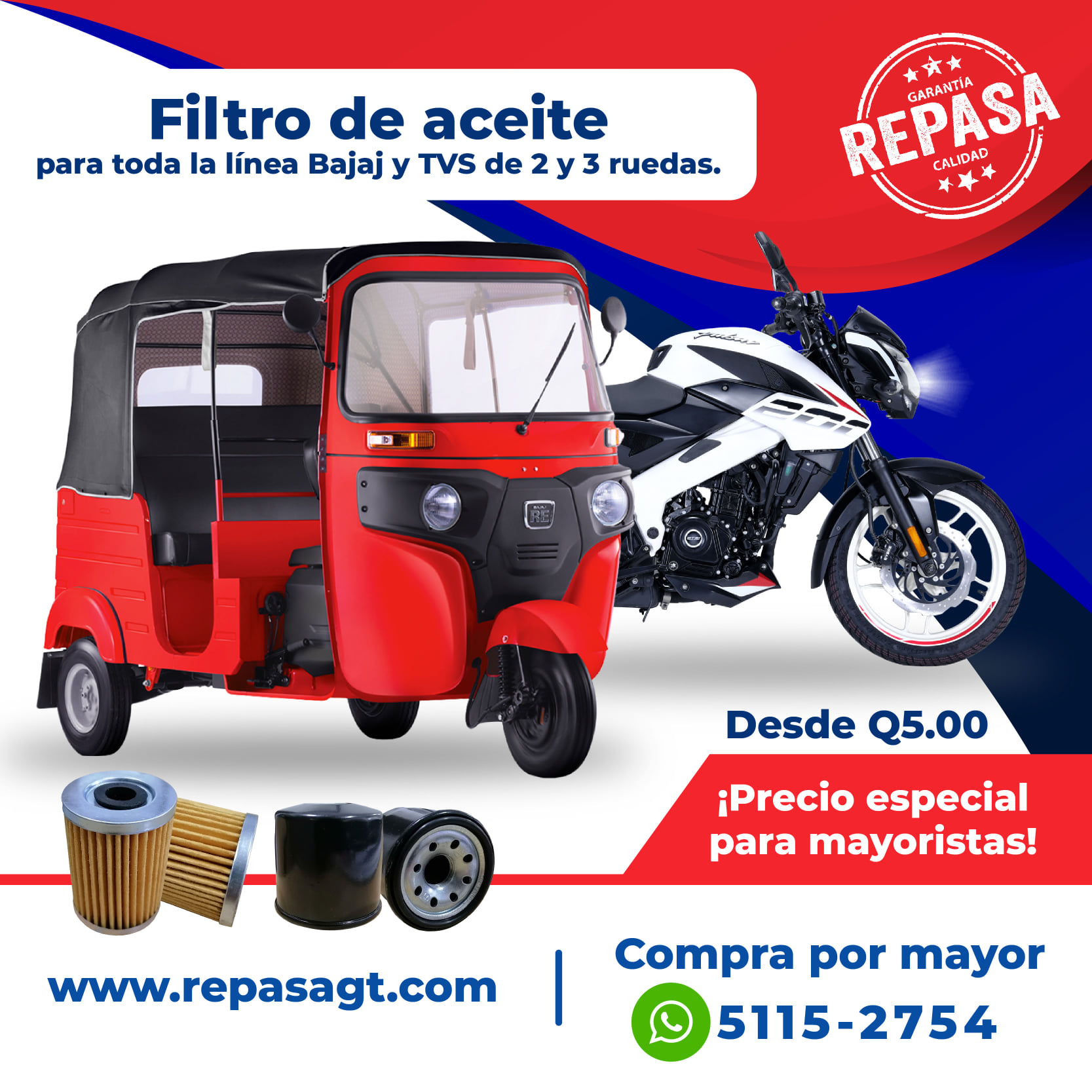 En Repasa encuentras... - Representaciones Automotrices S. A.