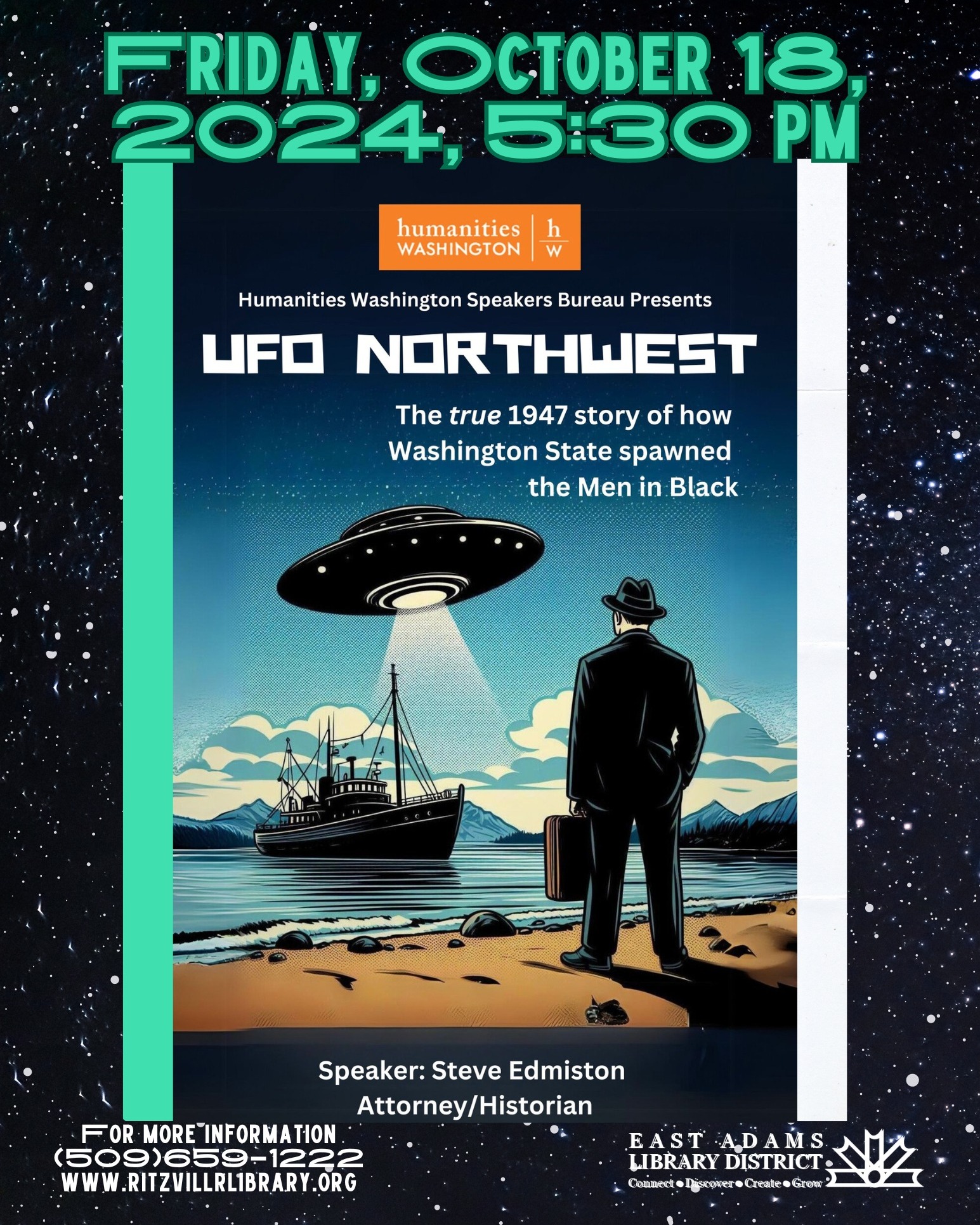 East - 👽 Join Us for a Fascinating UFO Talk! 👽 We’re thrilled to ...