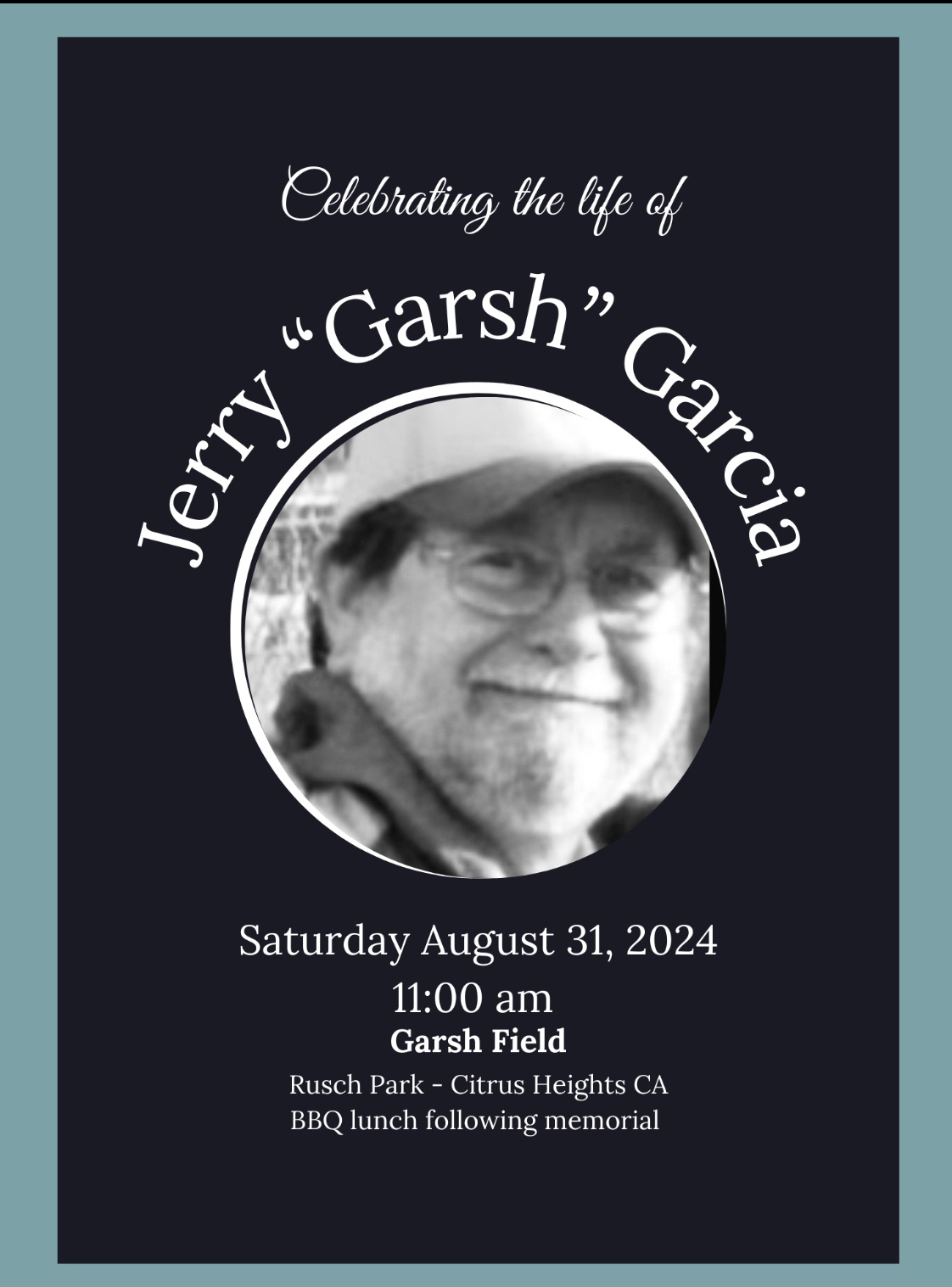 Celebration of Life Jerry 