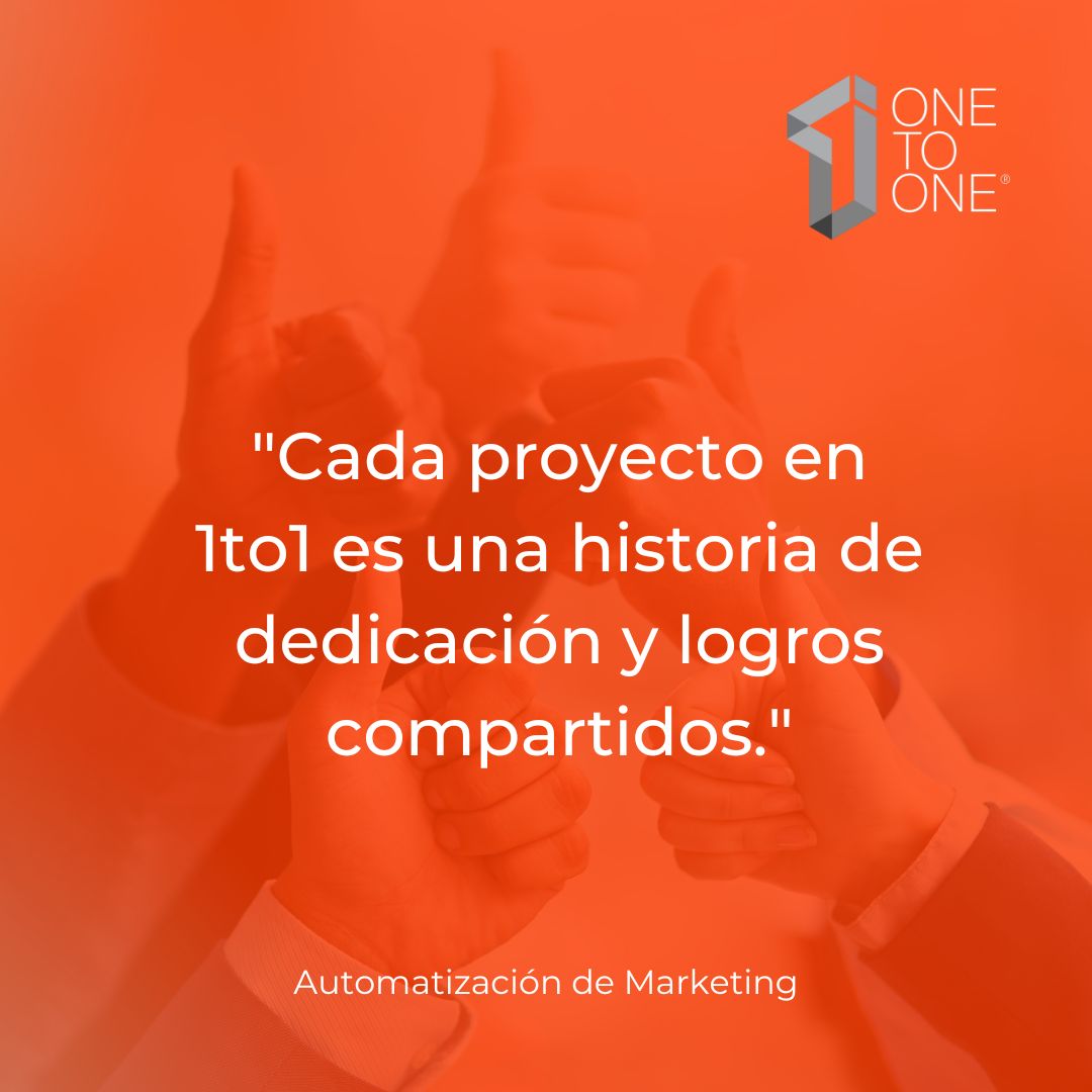 One To One - En 1to1, cada iniciativa es más que un...