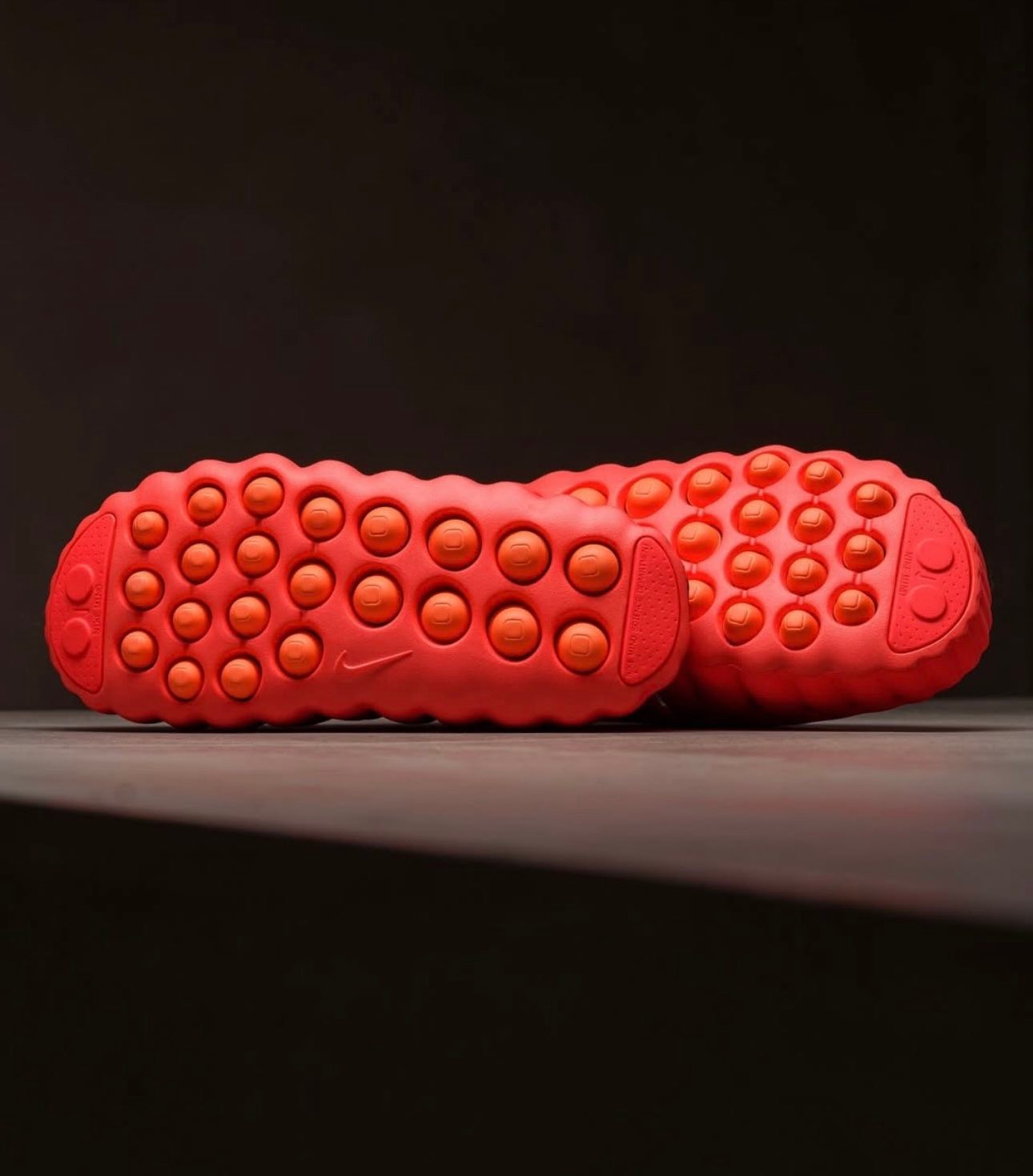 Nike Mind 001 Slide “Light Smoke Grey , Solar Red” Preorder 