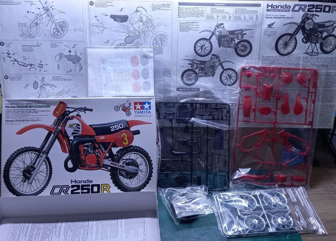 Honda CR250R (Tamiya 1/12) by Kenji Ando
