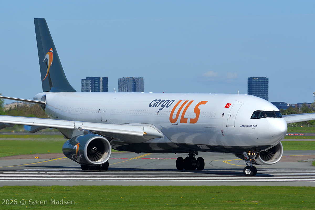 ULS Cargo A330F finally came in daylight! Its ex Sunclass OY-VKH
