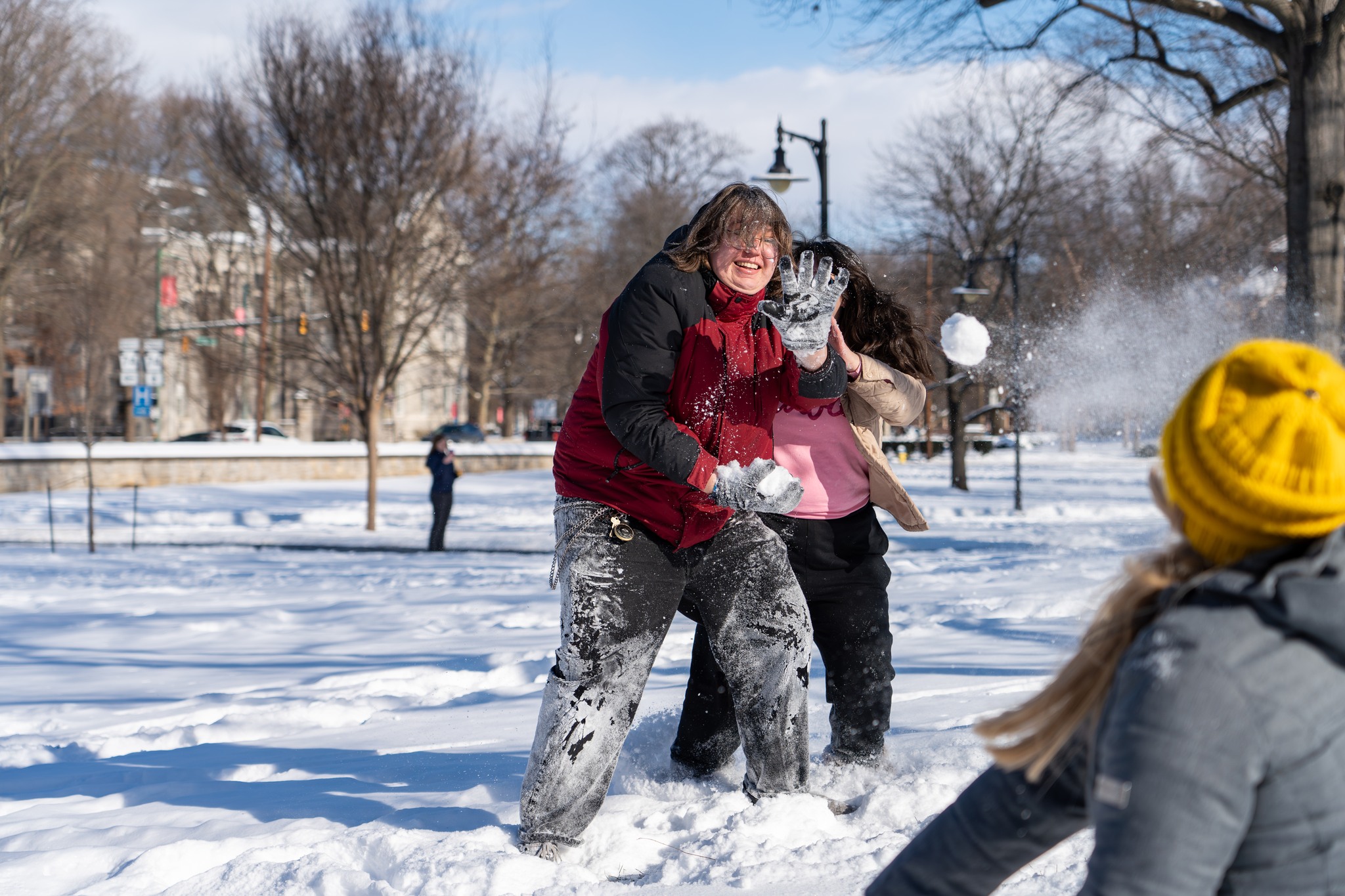 SNOW DAY!! We started off the spring... - Dickinson College