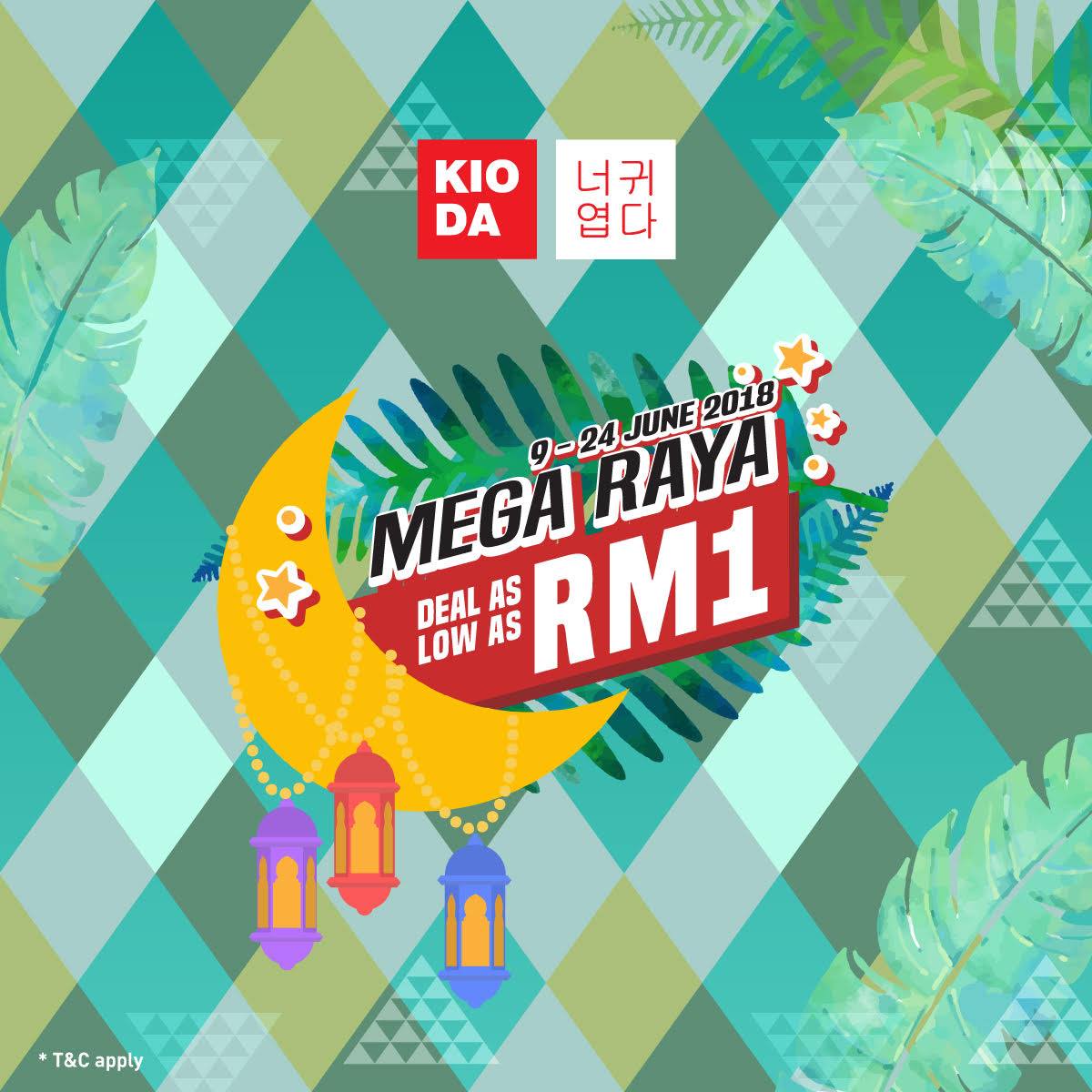 KIODA - MEGA RAYA DEAL UP FOR GRAB! Join us for the...