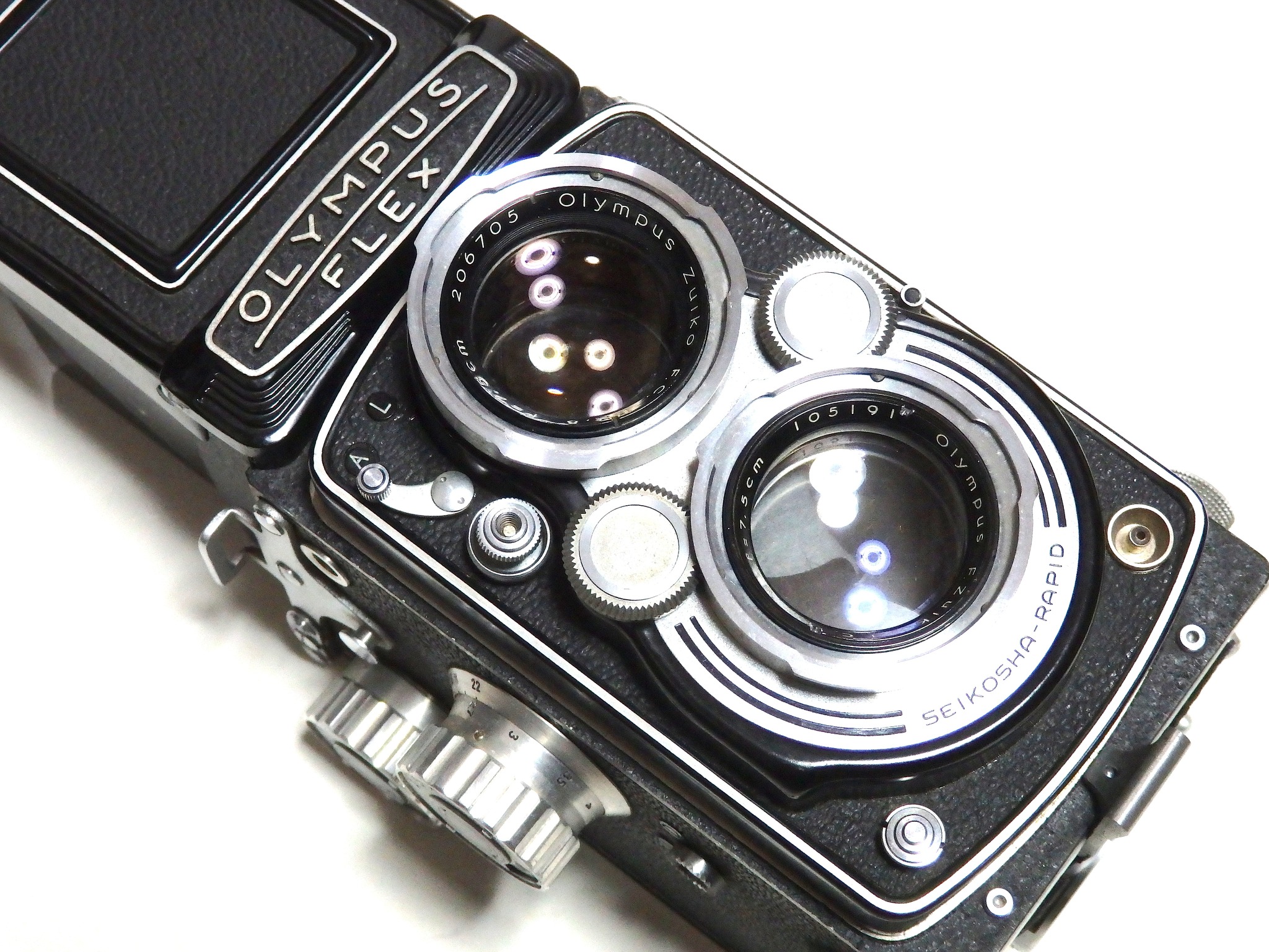 Olympusflex BII2.8& Zuiko f2.8/7.5cm Fuji Pro160NS(120film)
