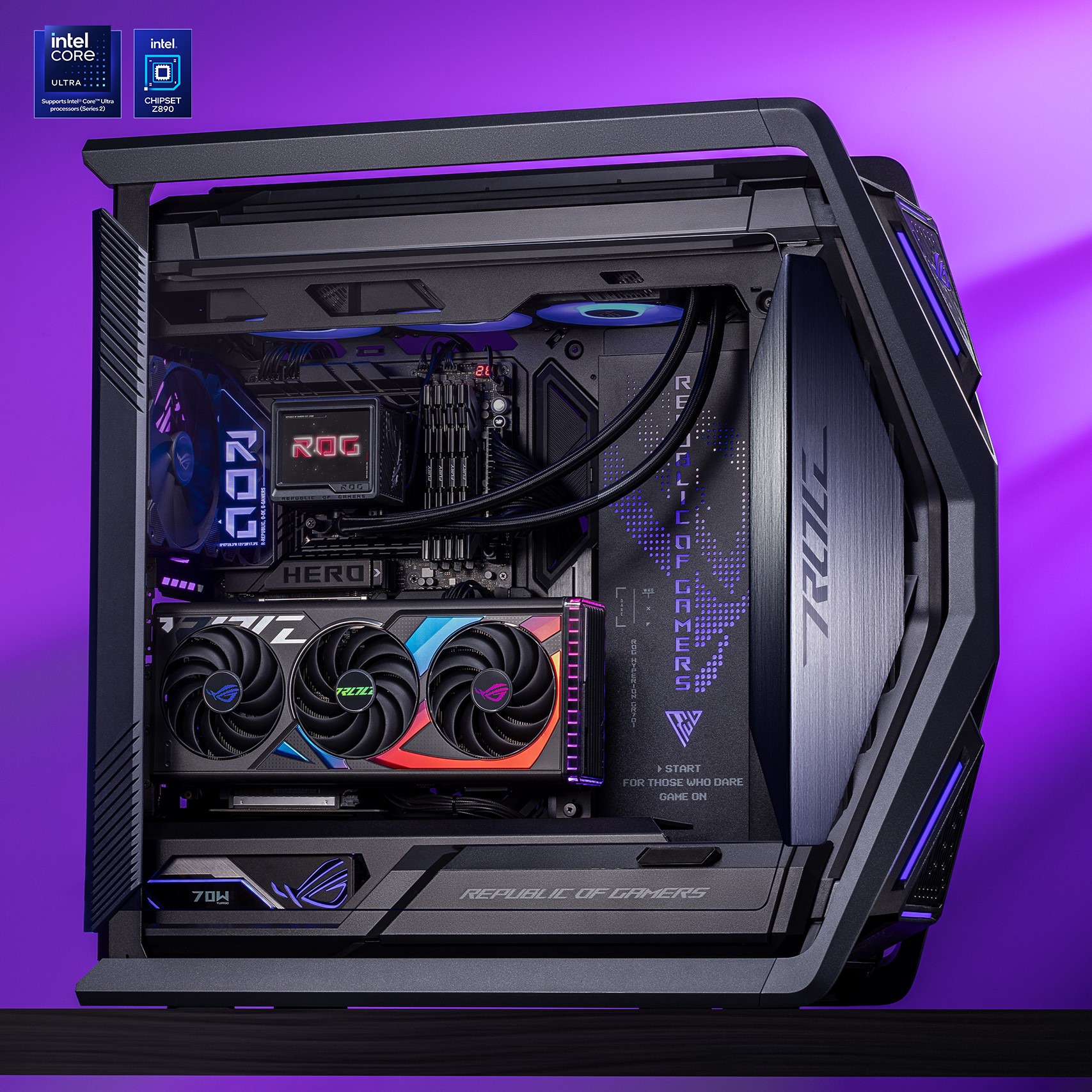 Get ready to flex with the ROG Maximus Z890 Hero! ? ​ Gaming 