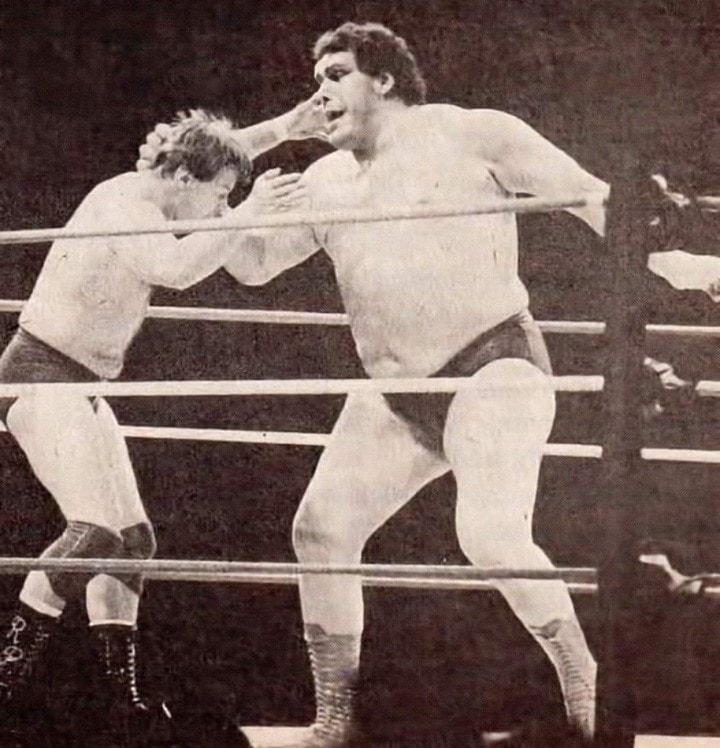 アンドレザジャイアント＆ロディパイパー Andre the Giant vs 