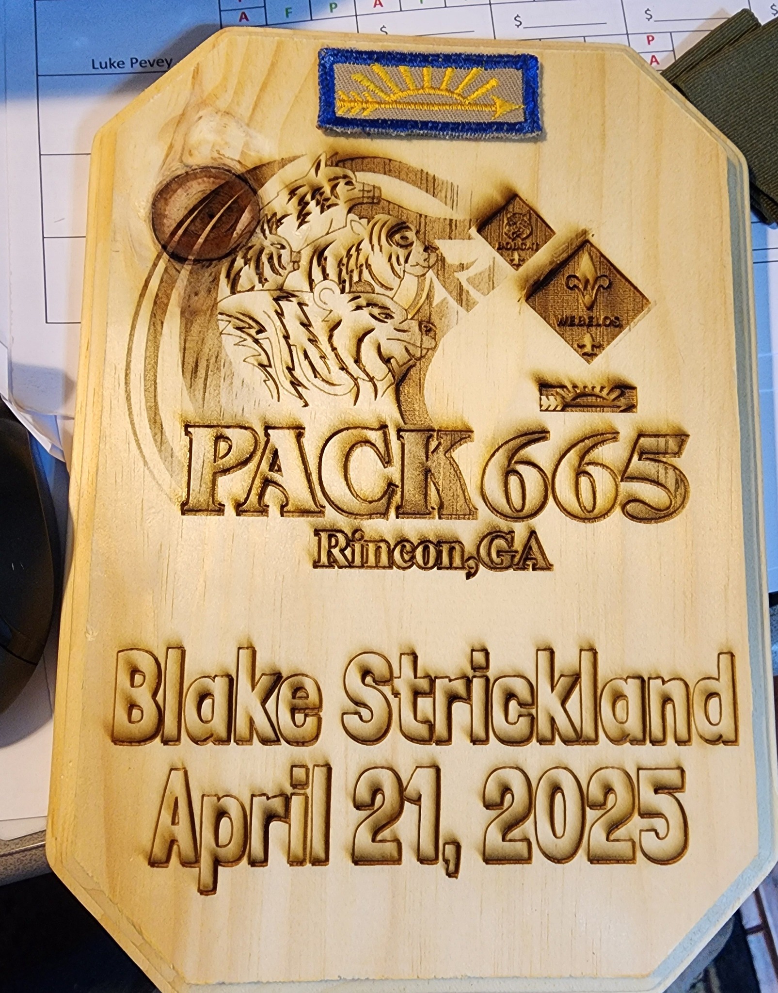 Cub Scout Pack 665, Rincon... - Cub Scout Pack 665, Rincon GA