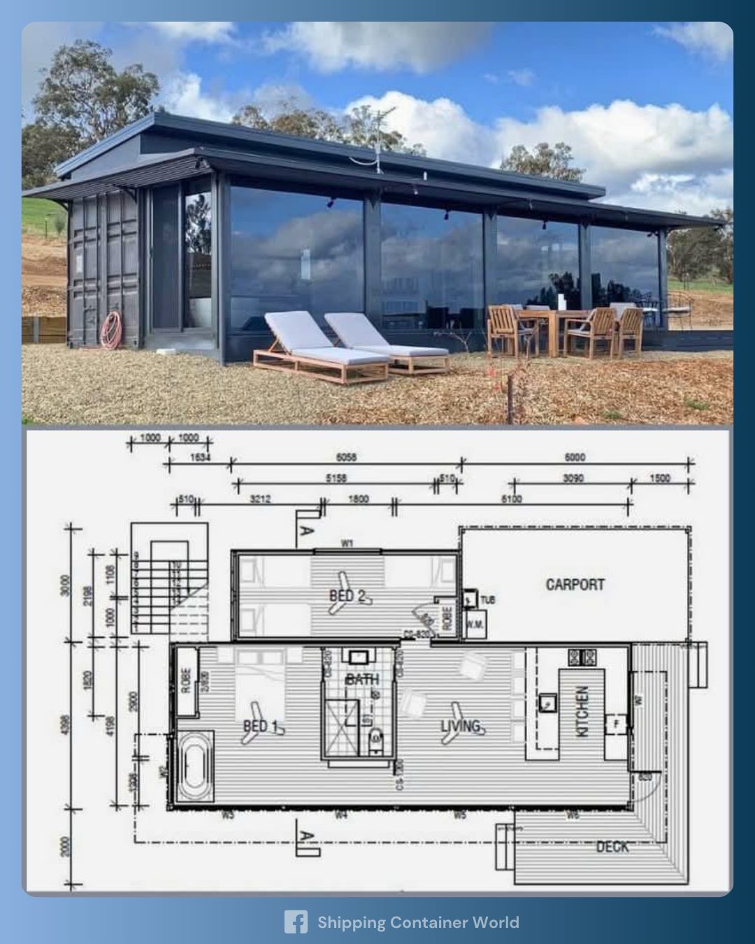 Shipping Container World - A container home with a view, built for both ...