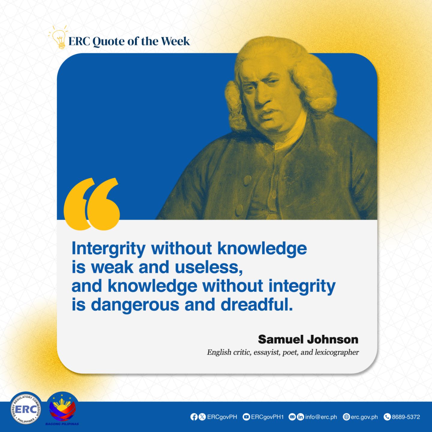 Start your week with... - Energy Regulatory Commission | Facebook
