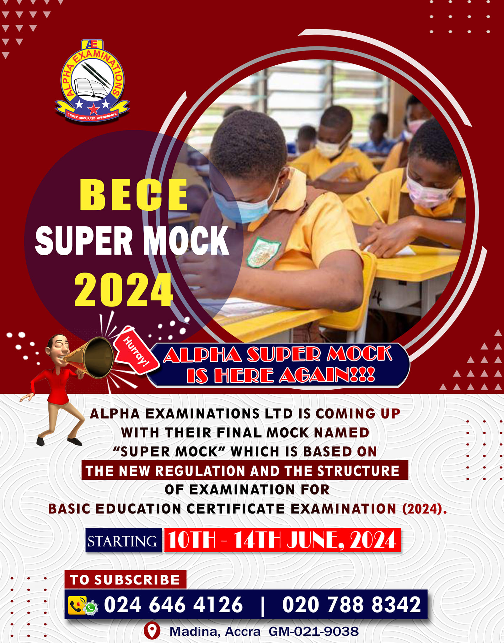 Alpha Examinations Ltd. | Accra