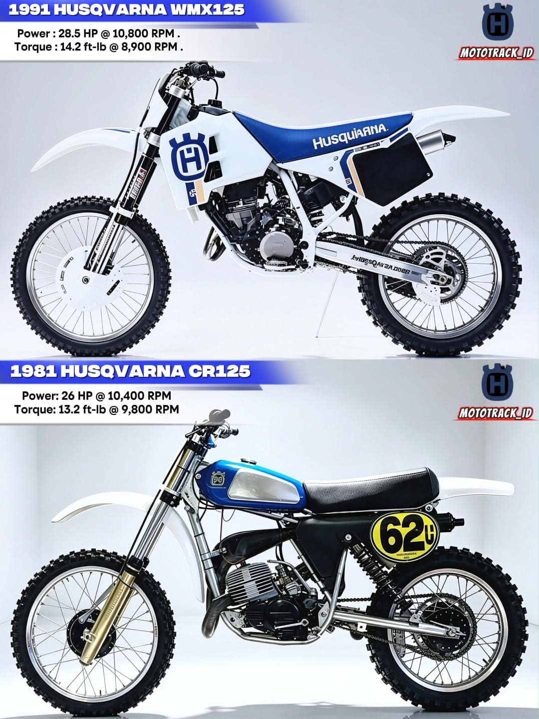 The 1991 Husqvarna 610WMX super thumper.