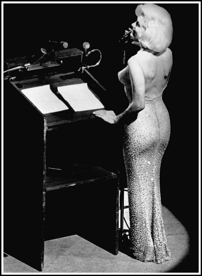 marilyn monroe happy birthday dress Monroe's unforgettable 