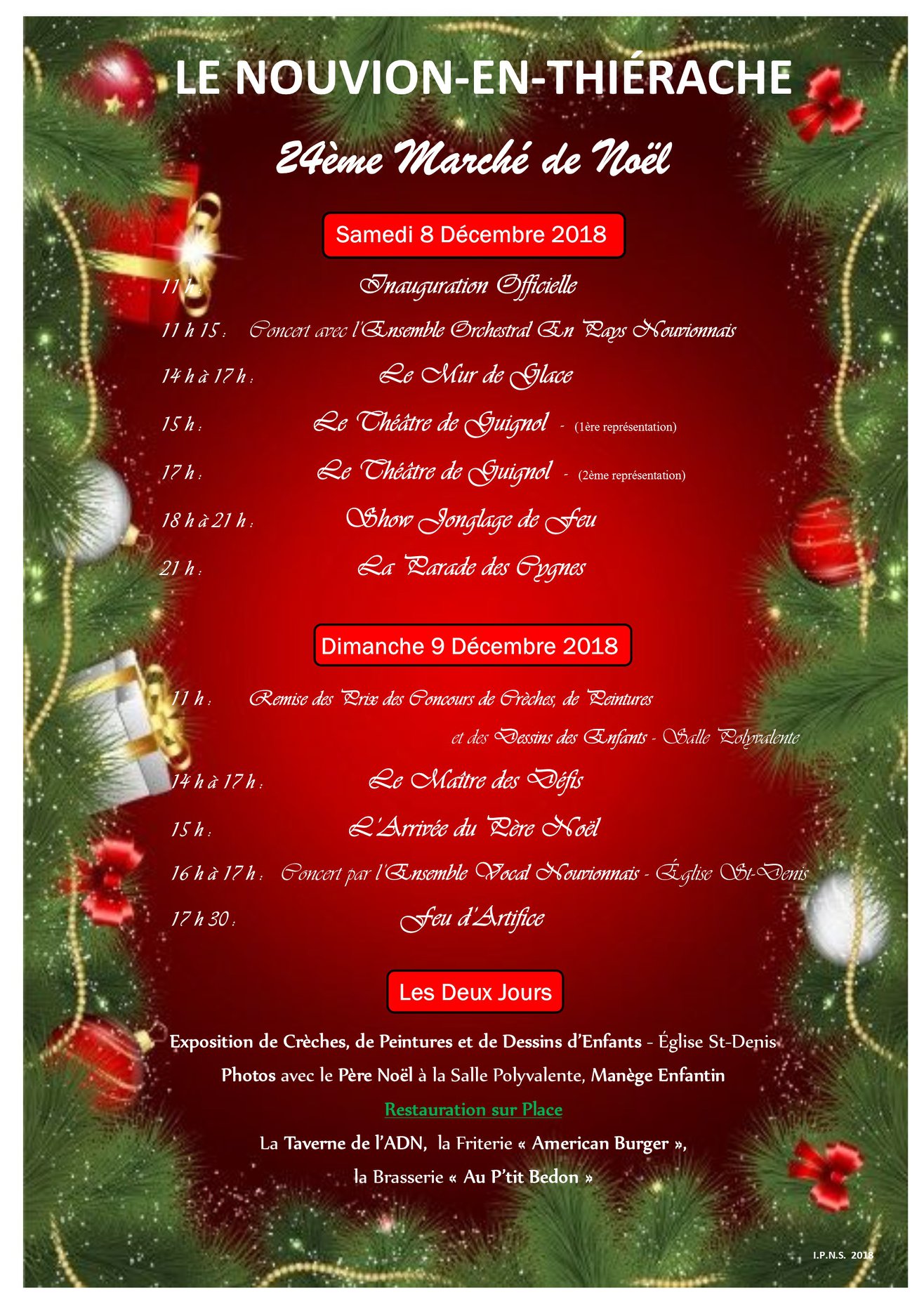 Marche De Noel Le Nouvion En Thierache