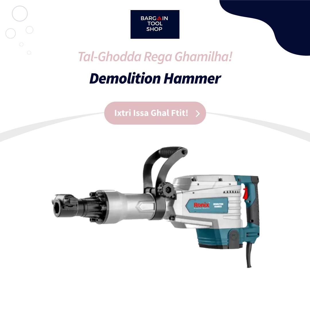 🔨💥 Demolition Hammer 💥🔨 Conquer... - Bargain Tool Shop Qormi