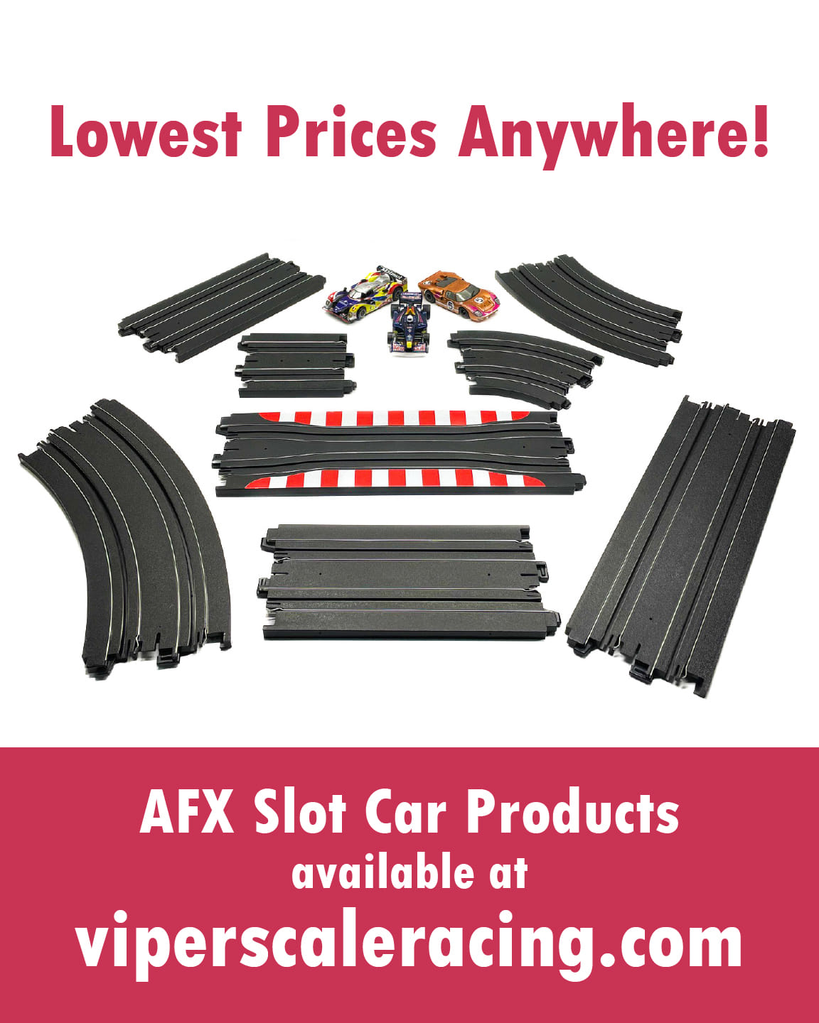 Lowest prices on Tomy AFX track and accessories anywhere. Can't