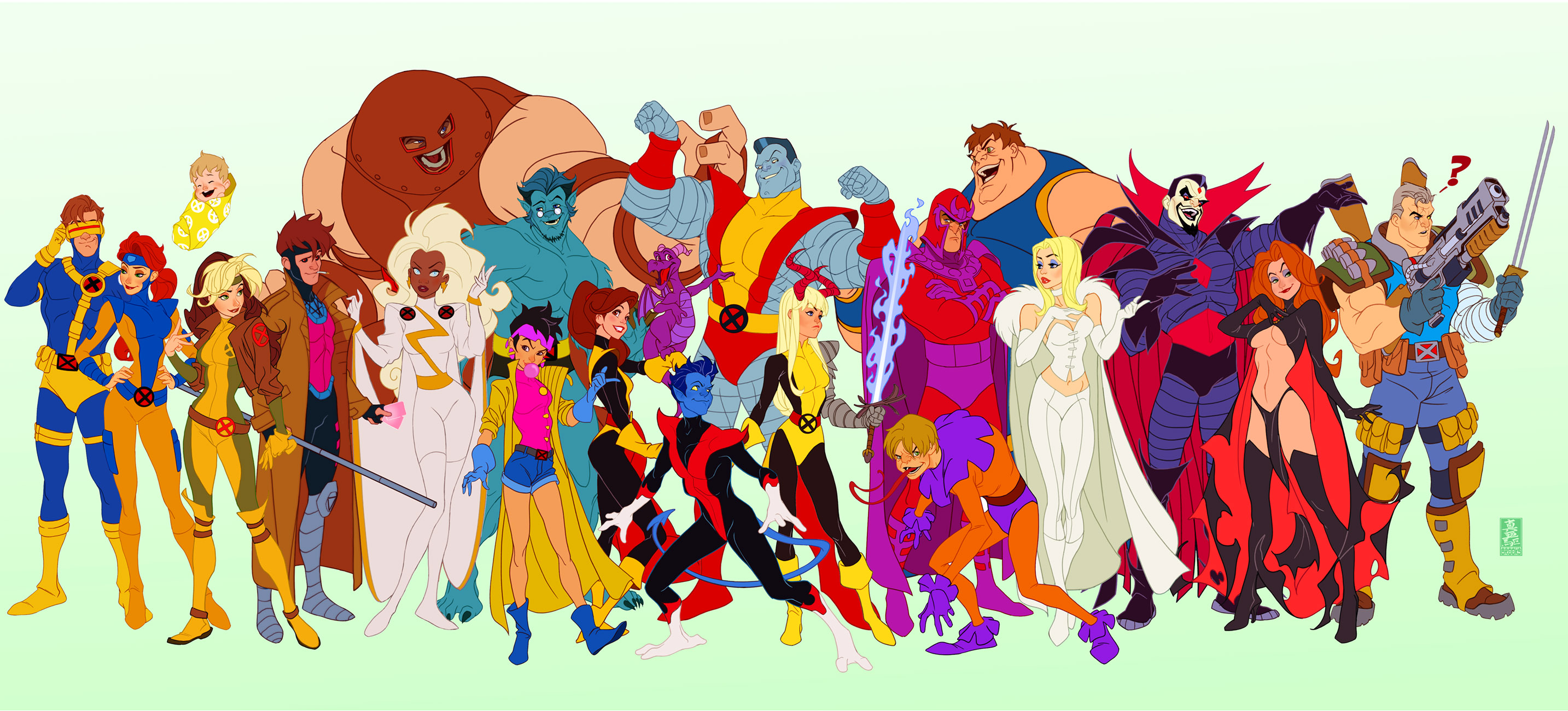 Day 5 of my Disneyfied X-men-If Colossus was yesterday Then 