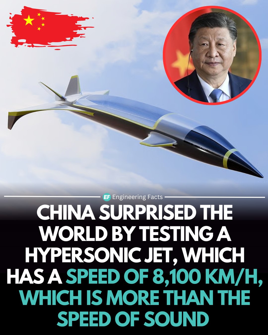 China has reportedly tested a hypersonic aircraft capable of
