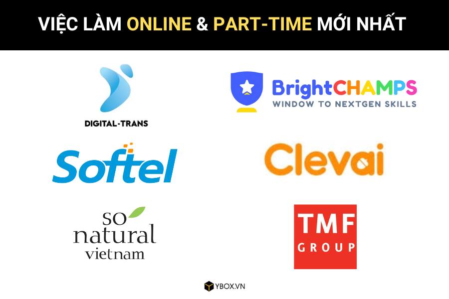 VIỆC LÀM ONLINE & PART-TIME MỚI NHẤT TẠI Digital-Trans Asia, CLEVAI ...