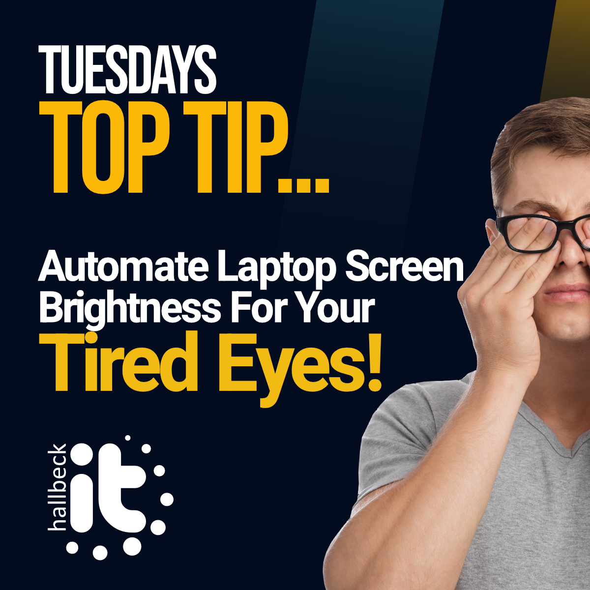 Hallbeck-IT - 👀 This weeks Tuesday Top Tech Tip 👀 In...