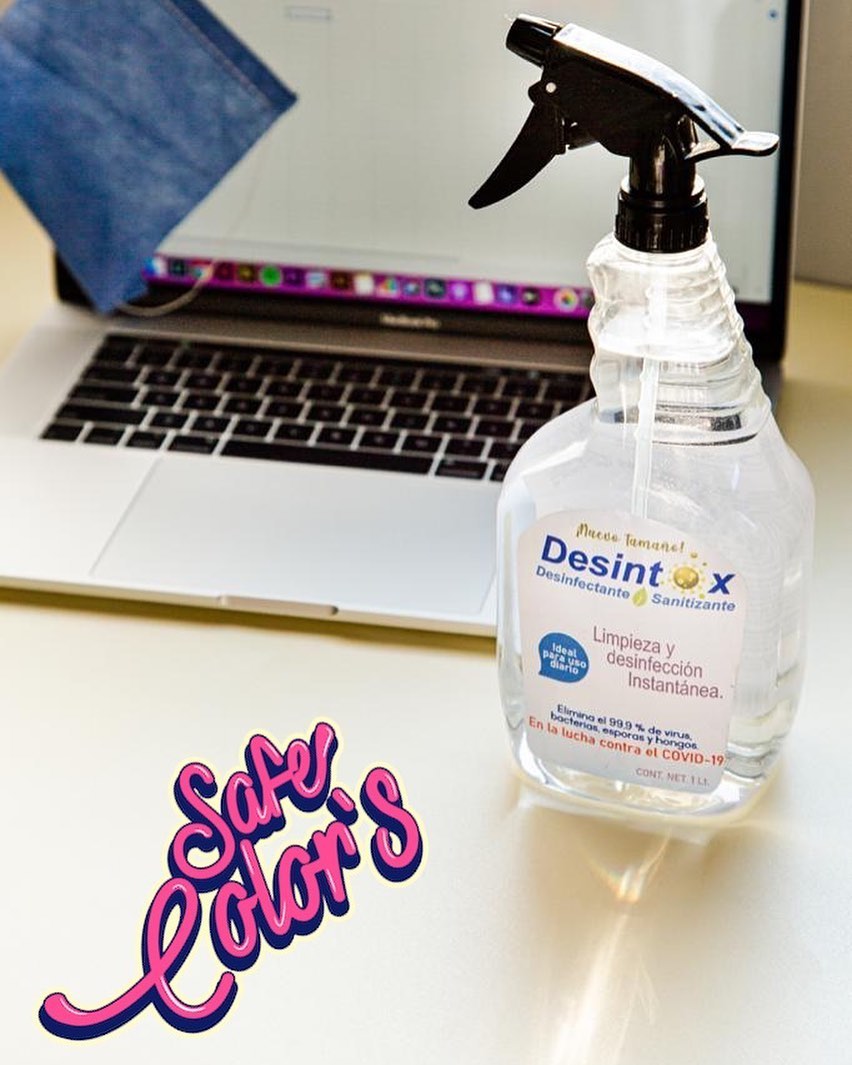 Safe Colors - Desinfectante-sanitizante Elimina el 99.9%...