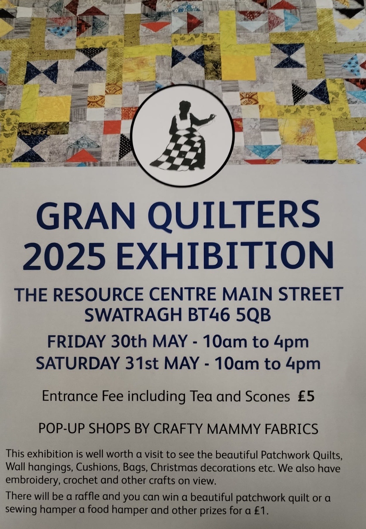 Swatragh - It's exhibition week so we will have a busy few days ahead ...