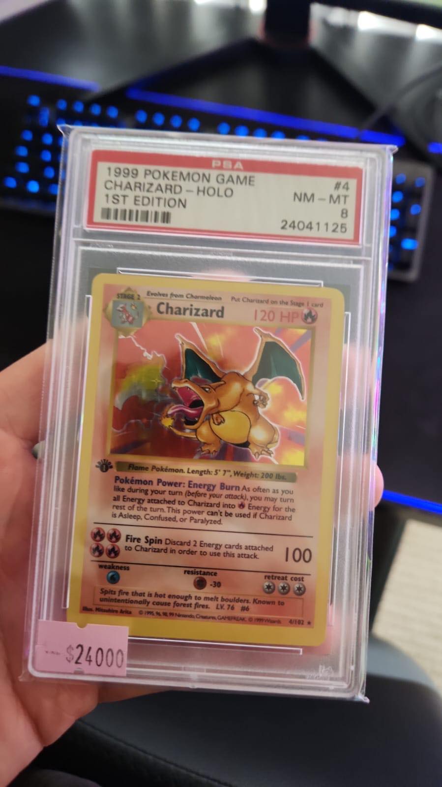 1999 pokmon card charizard first edition shadowless Vintage PSA 10 Booster Pack Commemorate your favorite tabletop game with this Charizard 1999 Pokemon Game Holo Rare Shadowless #4 PSA Authenticated 1 Card A first-edition shadowless Charizard Pokmon