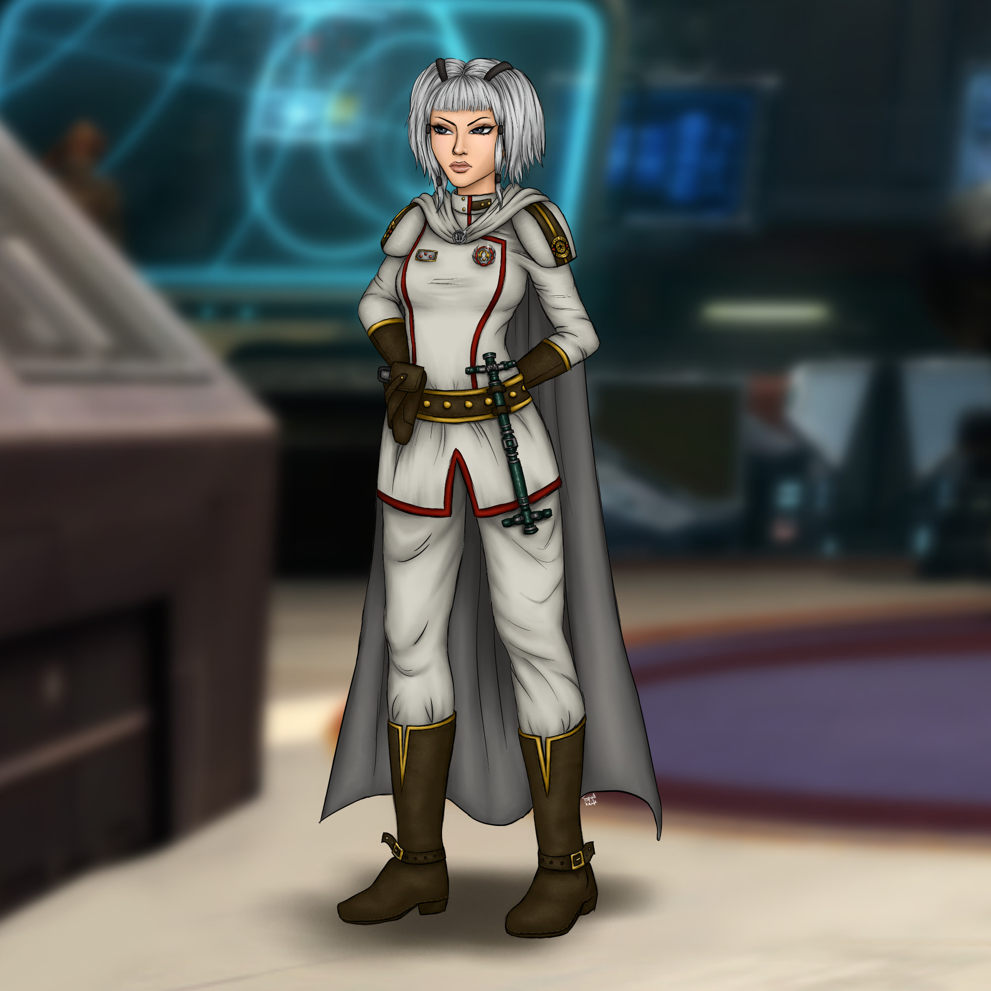 Spiritknife - My main Star Wars OC, Airlea. She's a Sith defector ...