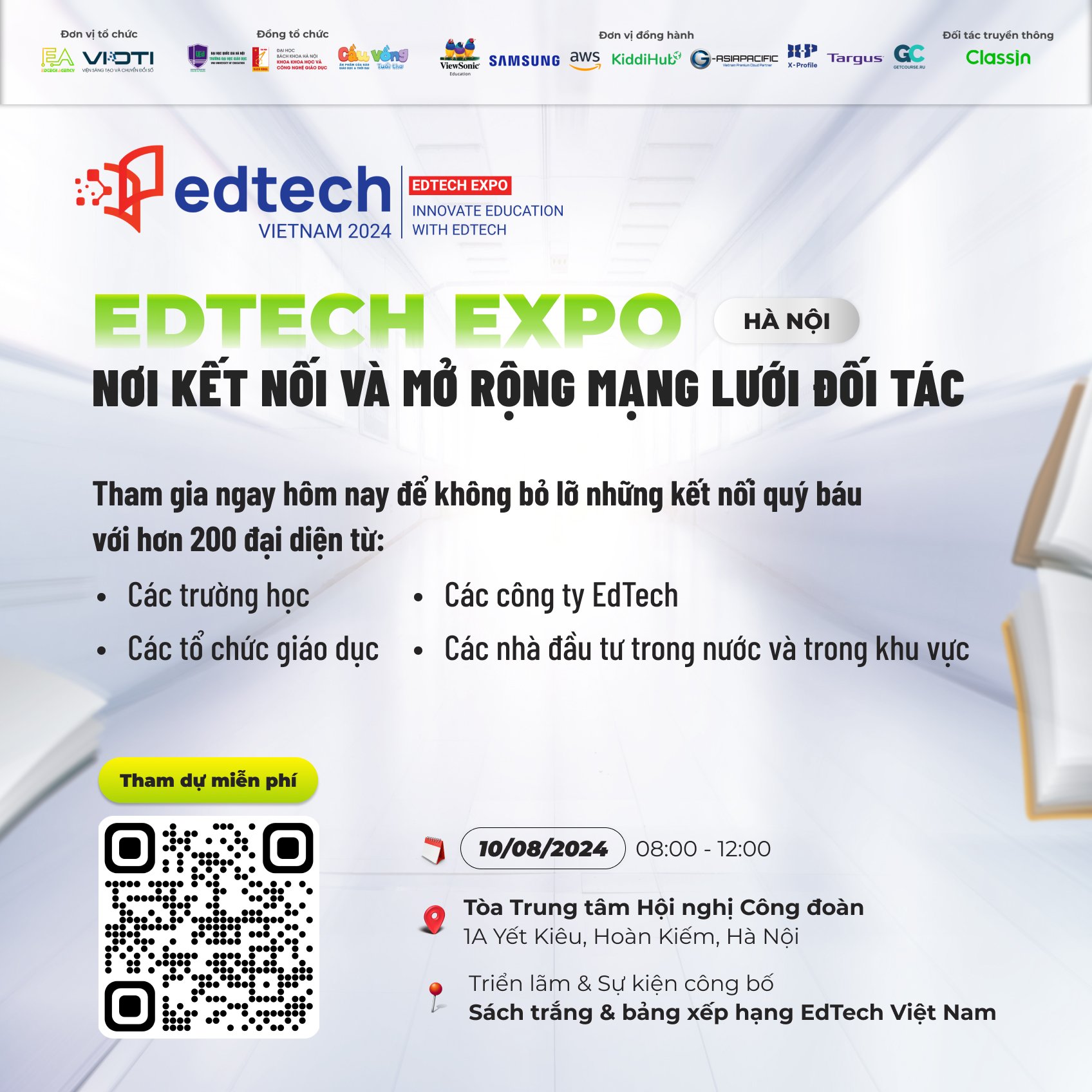 Edtech Agency - TRIỂN LÃM EDTECH 2024 - CƠ HỘI KẾT NỐI VÀ... | Facebook