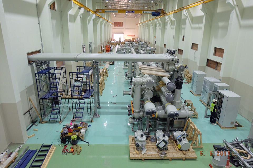 230kV GIS and GIB installation... - TAGE Engineering CO.,LTD | Facebook