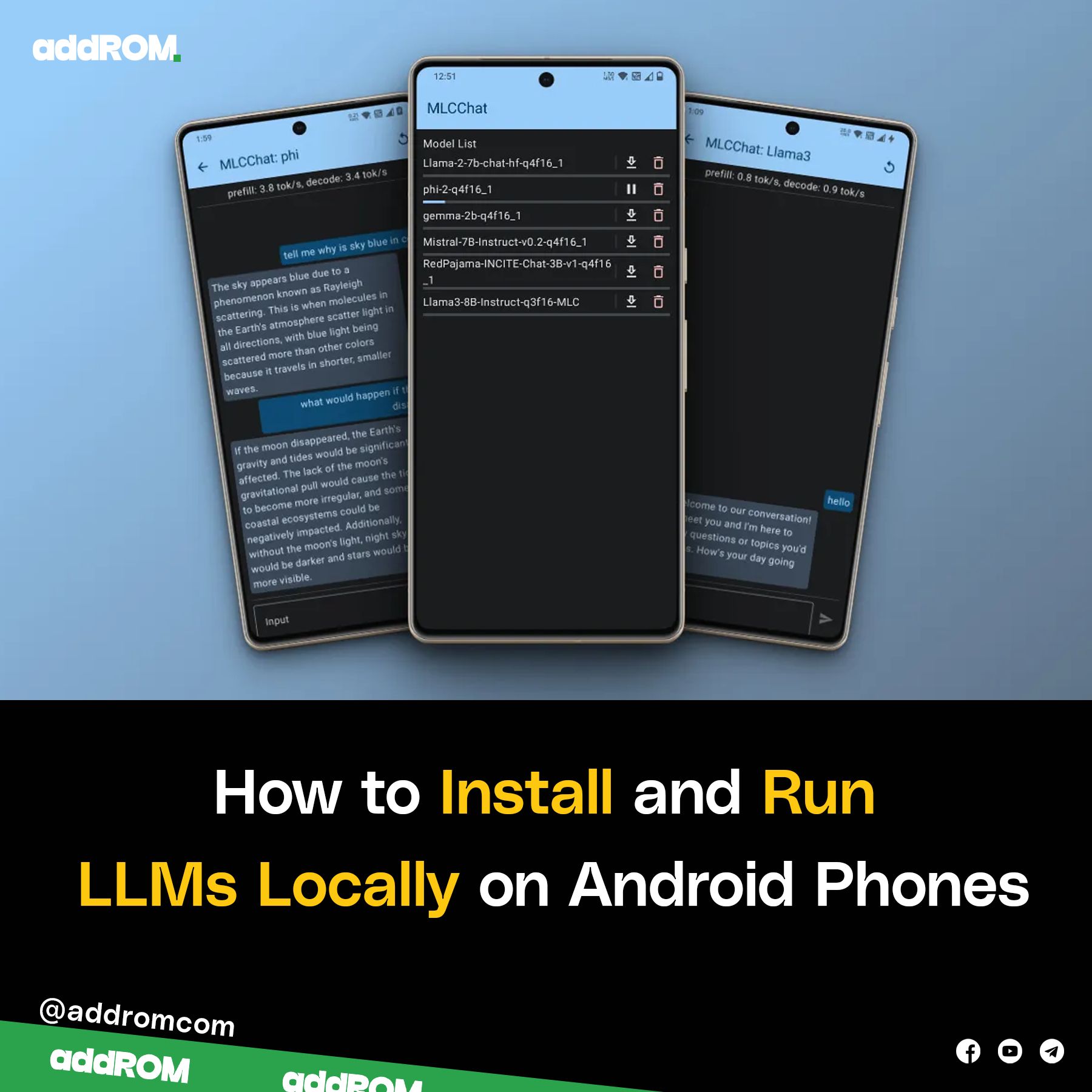 addROM.com - How to Install and Run LLMs Locally on Android Phones 🔻🔻🔻 ...