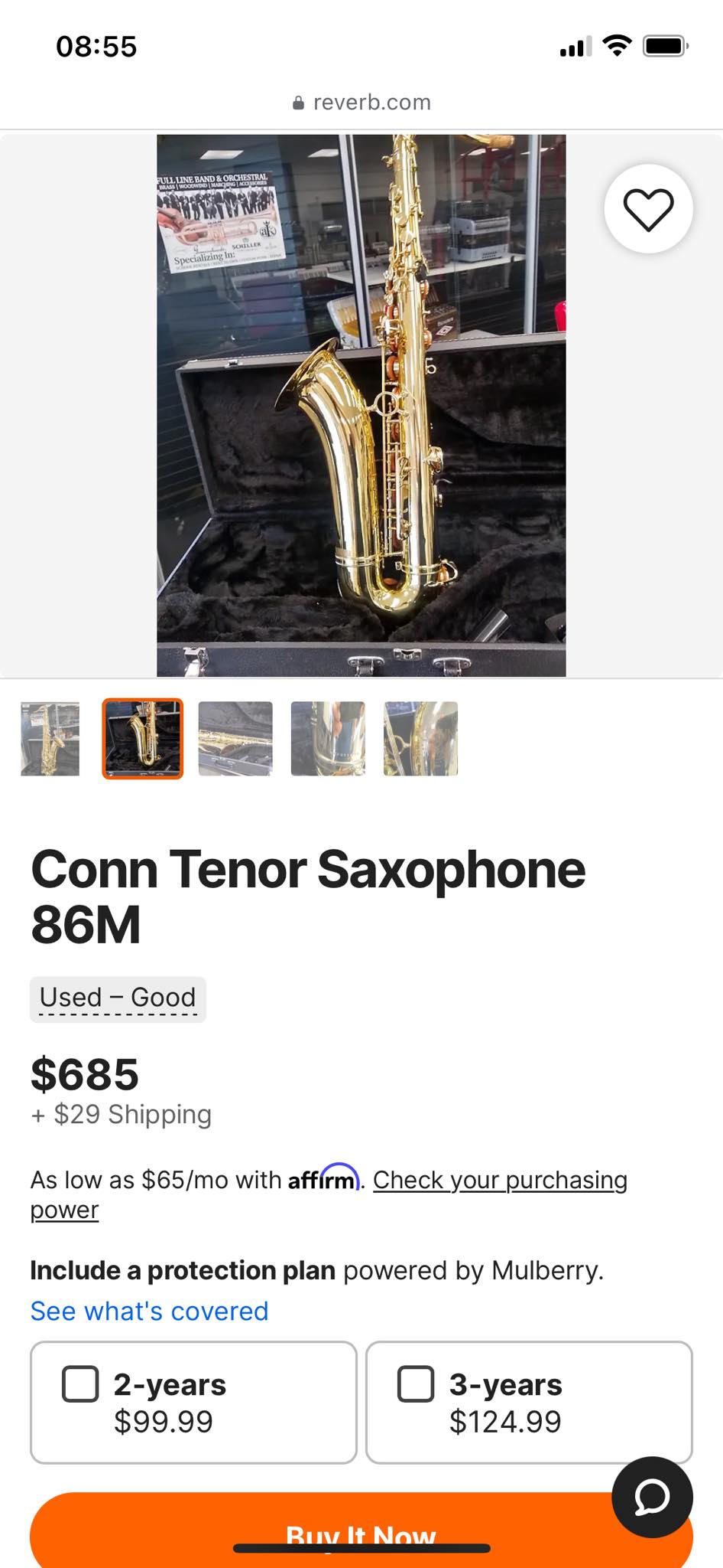 What is the quality of Prelude Conn Selmer TS 700 tenor saxophones?