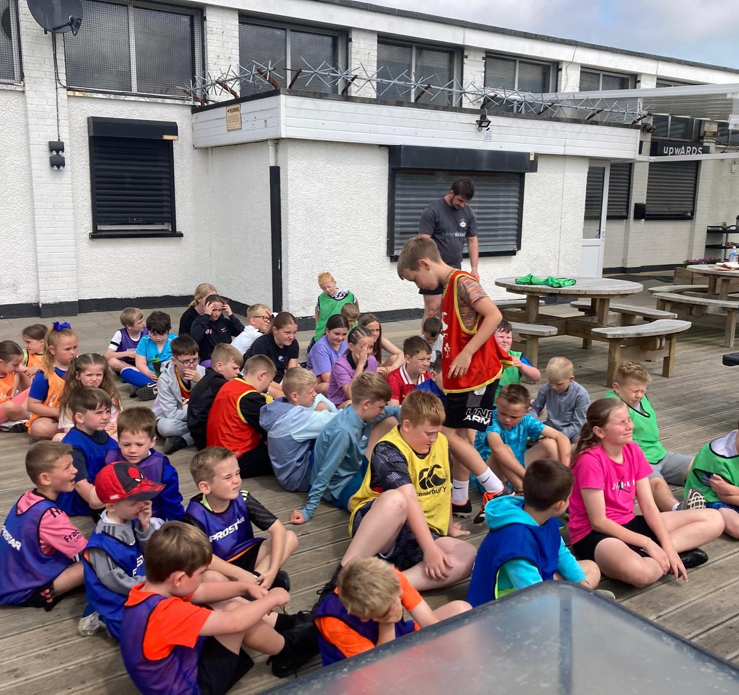 Ards Rugby Club - Today we welcomed the kids from...