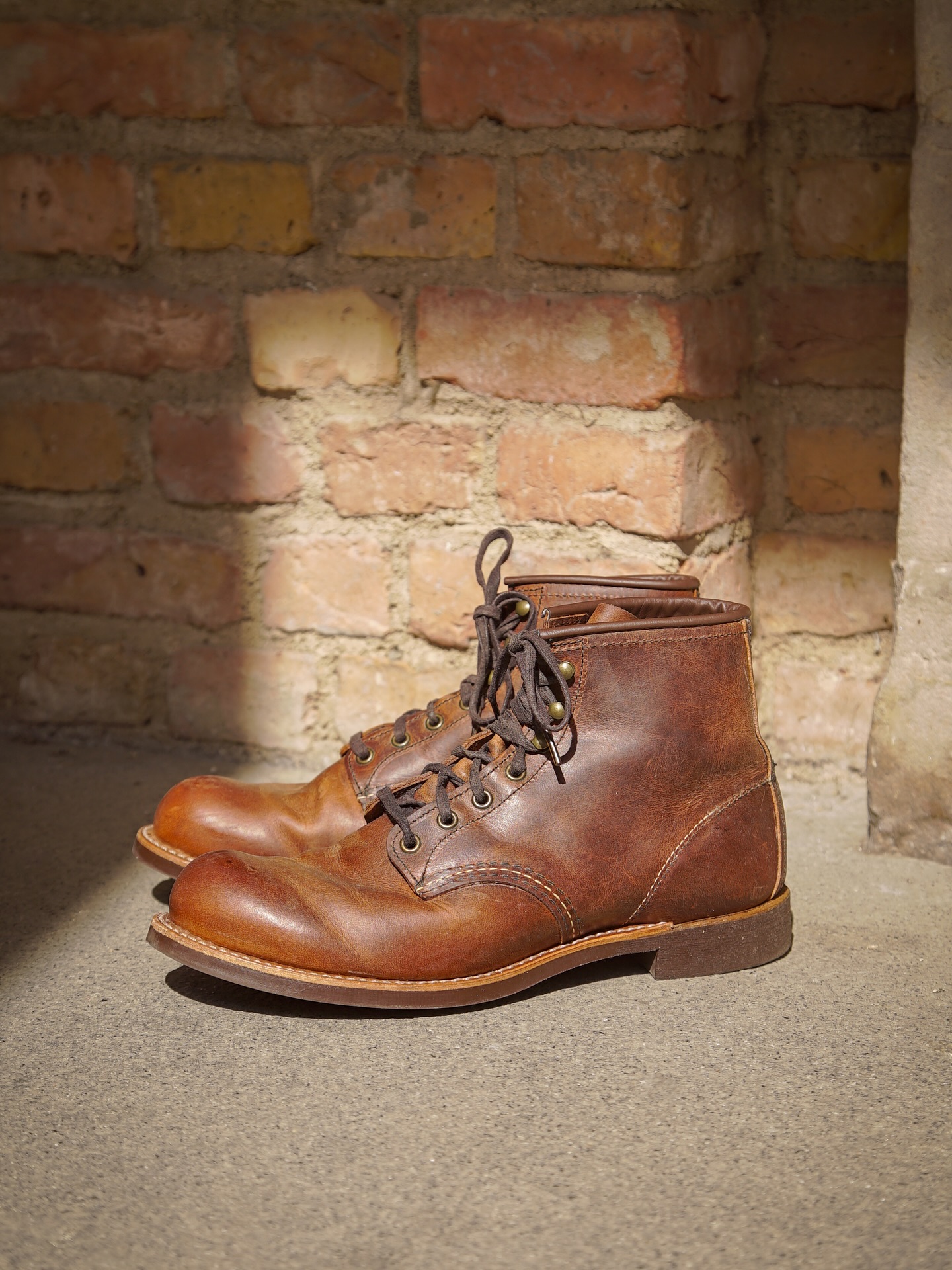 Red Wing 3343 Blacksmith boots with Vibram sole