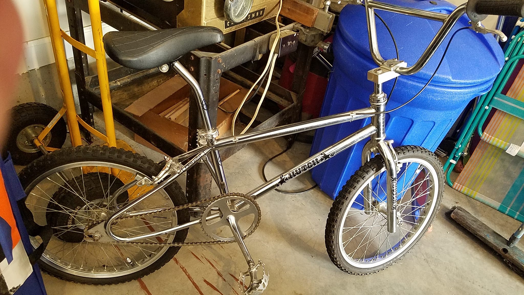 1984 Hutch BMX bike with new and original parts