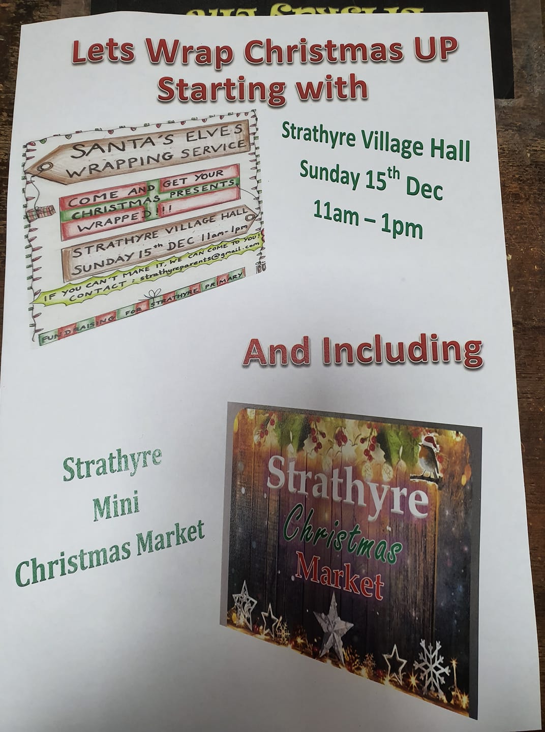 Strathyre Outdoor Christmas Market | Strathyre