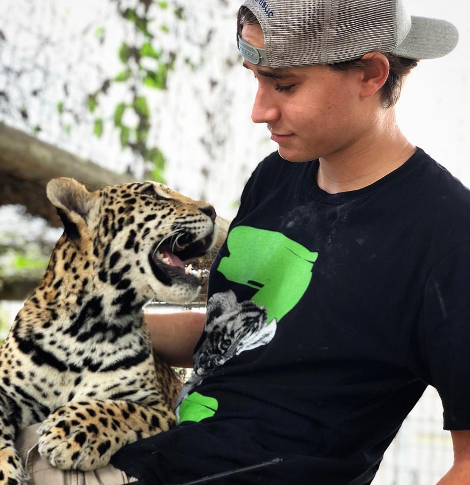 Jacob Feder - Living my best life with Amber the Jaguar 🤍