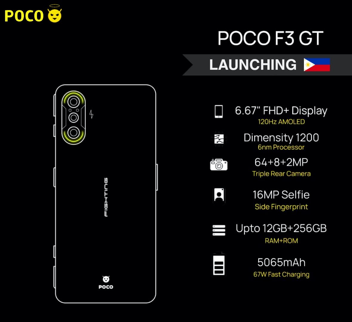 Poco F3 GT lands with 120Hz display, gaming triggers to take on
