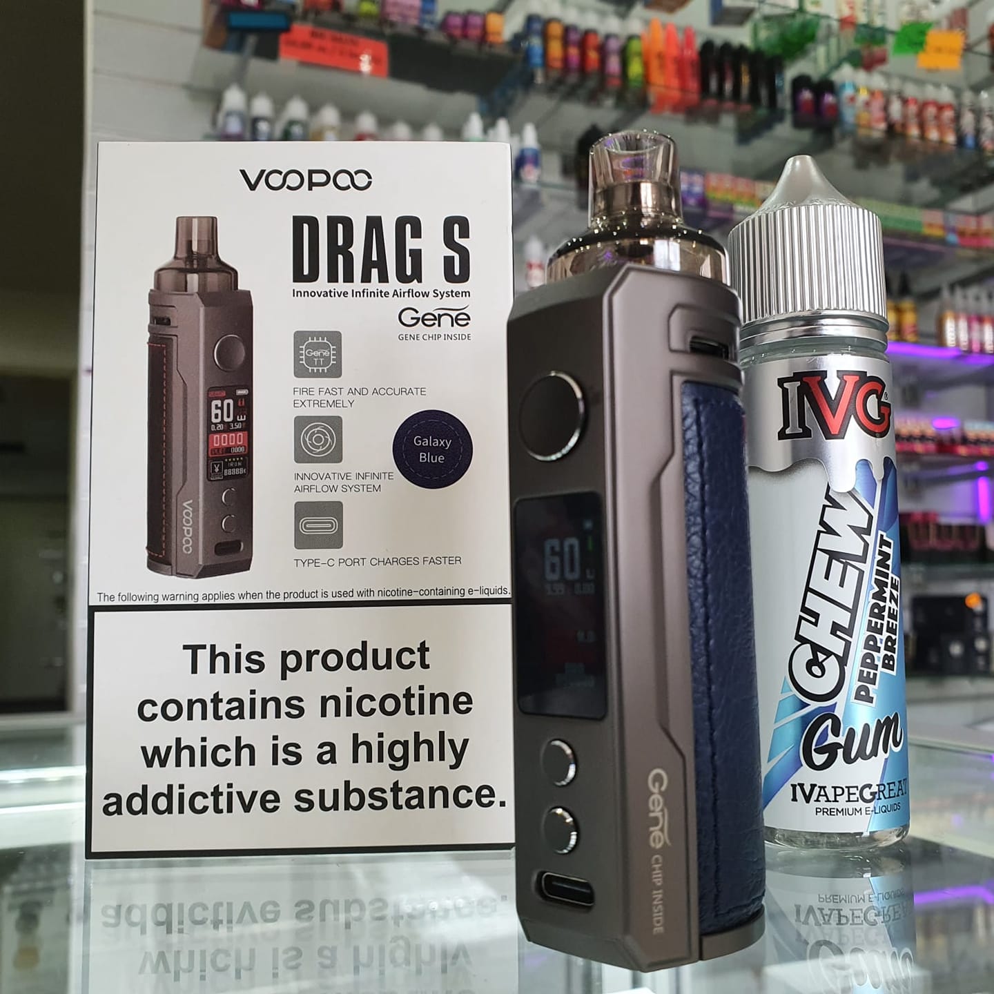 voopoo drag s gene chip inside The fuses metal and leather for superb aesthetics and a comfortable grip. Superb airflow makes this a great option for Direct-Lung vaping. The VOOPOO DRAG S kit features 60W Ressistance:DM3 - 0.15Ohms sour raspberry punch raz vape stickers raz
